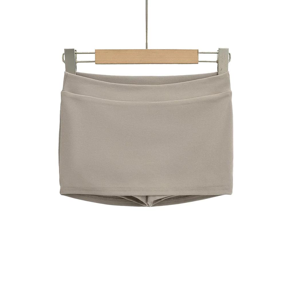 Pure Desire Women's Spring/Autumn Low-Waist Hip-Hugging Midi Skirt