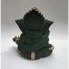 Gaddi Ganesha for Car Dashboard Home Decor Gifting Diwali Birthday Festivals (GADDITERRACOTTAGREEN)