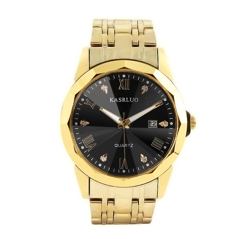 Men'S Watch Business Simple Fashion Trend Calendar Steel Belt High-End Waterproof Men'S Watch Exquisite Luxury