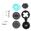 Computer Stem Mount Holder Aluminum Alloy MTB Road Bike Stopwatch Extension Bracket Adjustable Angle for Garmin Bryton Cateye
