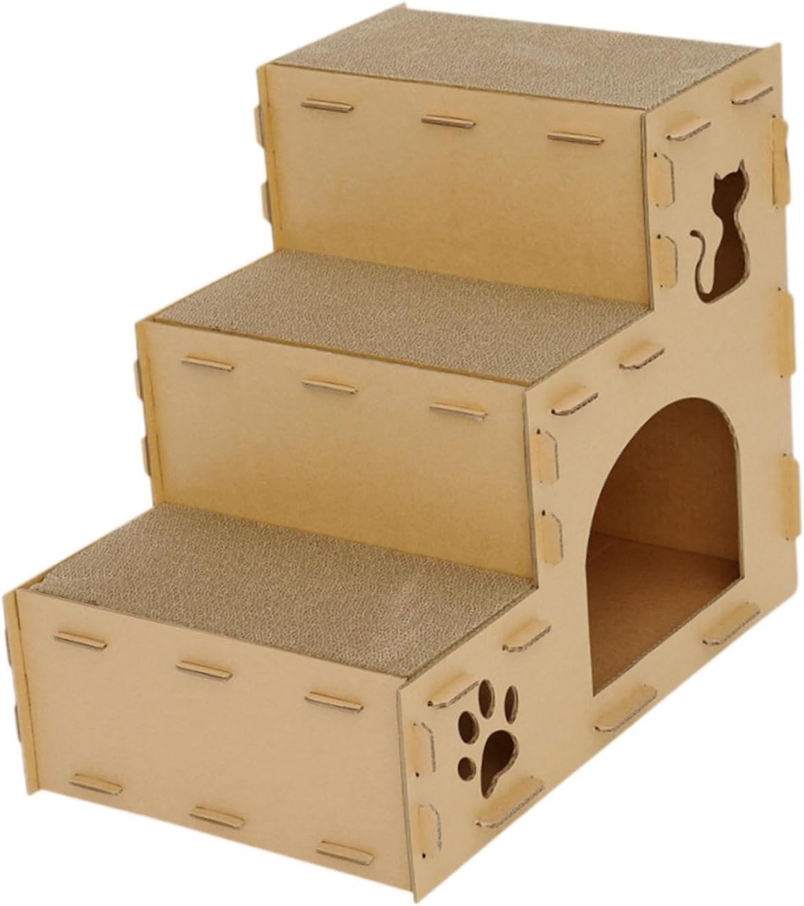 

Модульные лестницы для пожилых кошек - противоскользящие ступеньки для собак со съемными ортопедическими накладками