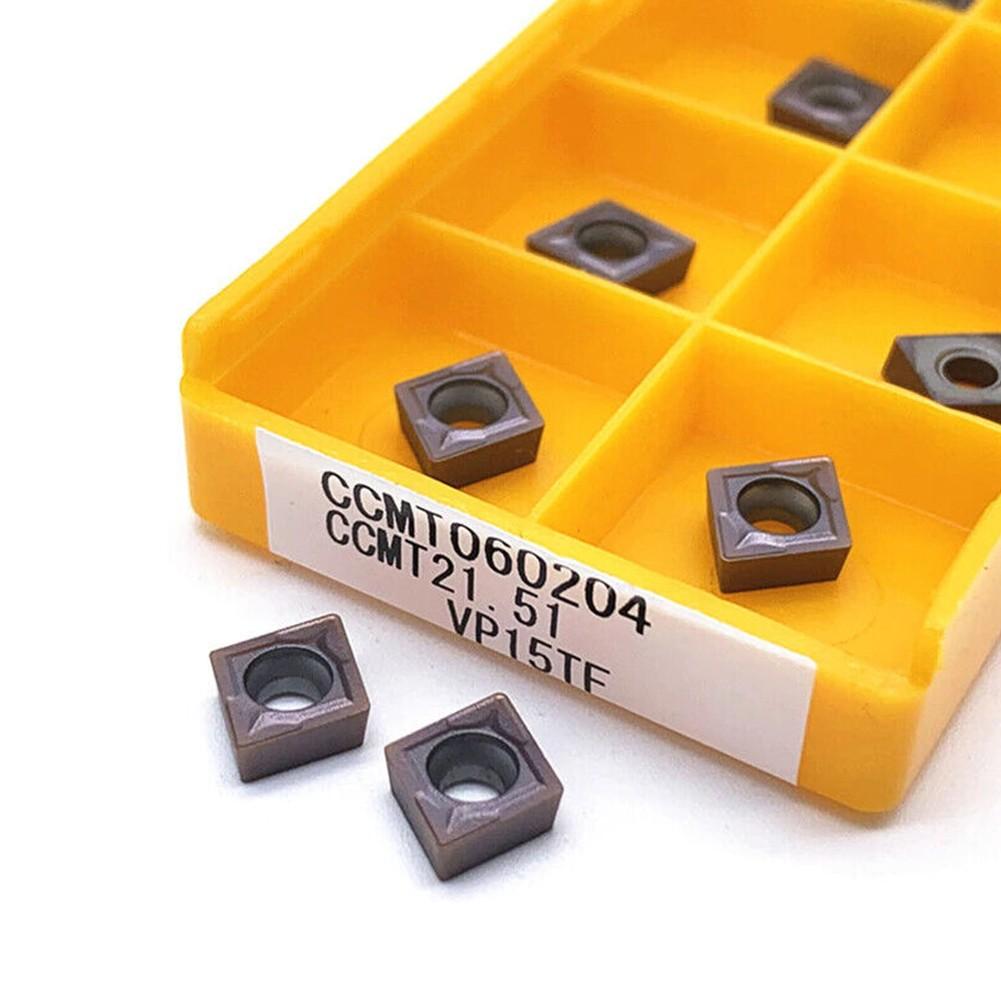 

Для металообробних інструментів із твердосплавними пластинами CCMT060204 з нержавіючої сталі VP15TF