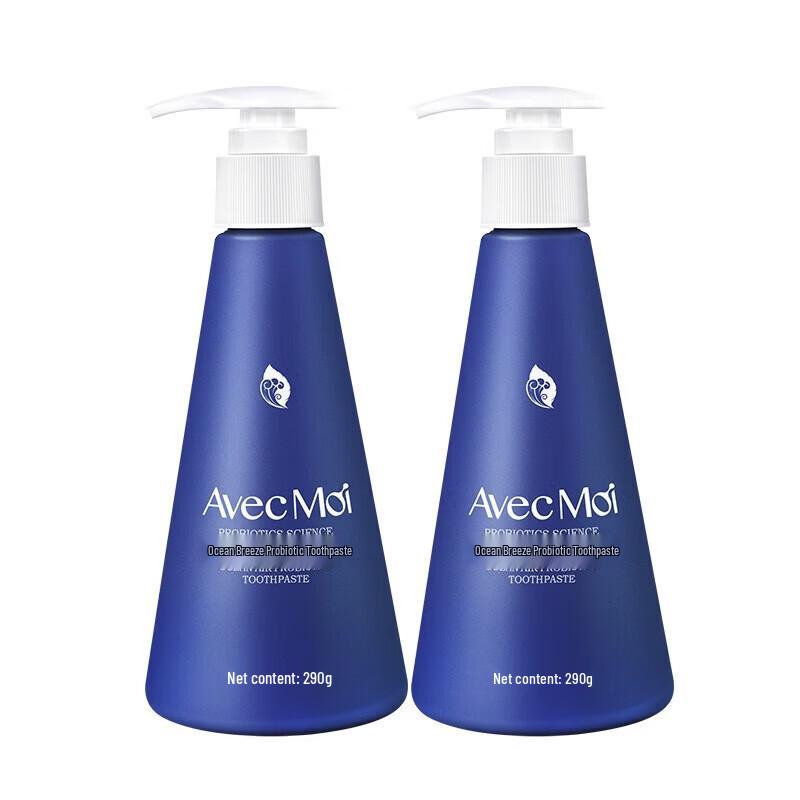 Avec Moi Ocean Mint Probiotic Liquid Toothpaste