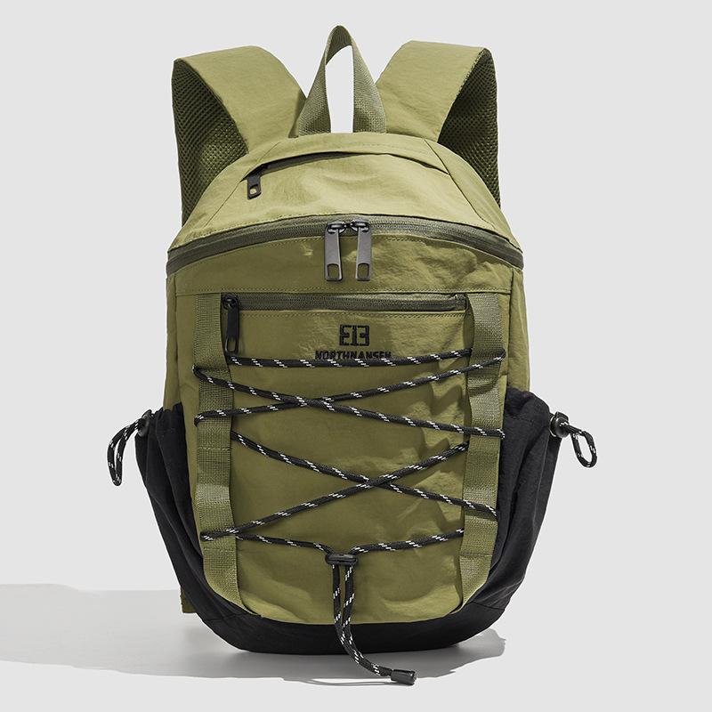Outdoor hiking small backpack new large capacity Oxford cloth backpack college student leisure travel bag