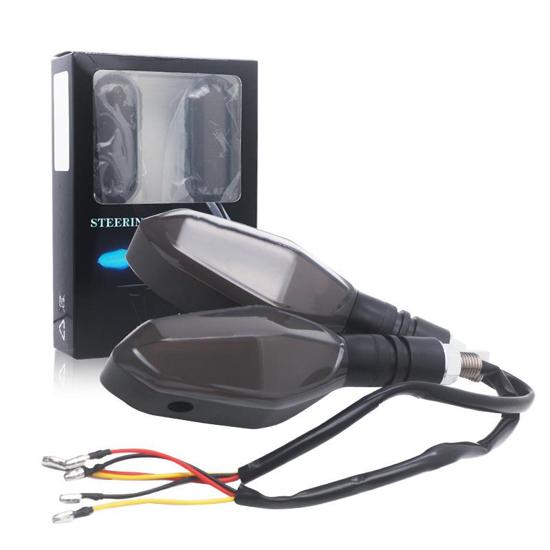 Motorcycle Electric Vehicle Modified LED Running Water Projection Light Scooter Turn Signal Super Bright 12V Turn Light Direction Light