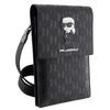 Karl Lagerfeld Borsa KLWBSAKHPKK nero/black Saffiano Monogram Iconico