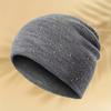 Men's Autumn/Winter Fashion Turban - Korean Style Slouchy Outdoor Pullover Hat and Headscarf