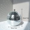 Reflexní Zrcadlový Disco Míč Chladiče Nápojů Kbelík na Led Pro Koktejly Párty Grilování Narozeniny Sváteční Setkání