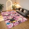 Pink Chibi Living Room Nonslip Area Rug Soft Carpet For Bedroom Game Playroom Sofa Office Home Decor Doormat Christmas Gift C926842