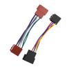 Car Radio Auxiliary Adapter Audio Cable Set Plug and Play Replacement for Peugeot