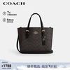 Сумка-тоут COACH Mollie середнього розміру з фірмовим принтом, для носіння на плечі