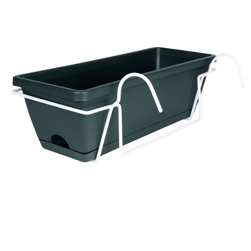 KEYSHEEL Rectangular Hanging Planter & Stand