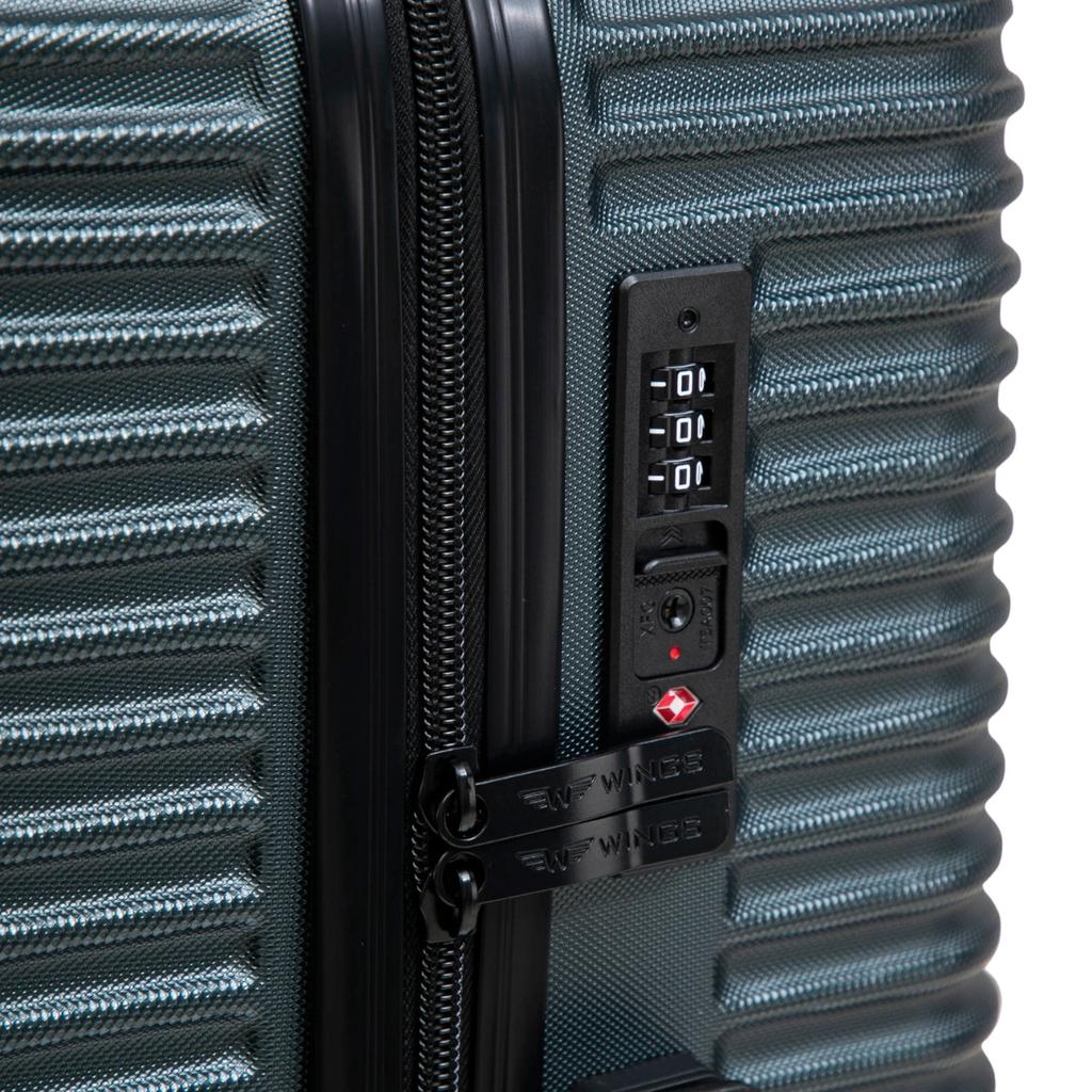 Walizka Kabinowa Wings Pc Eco Jackdaw 20" Dark Green