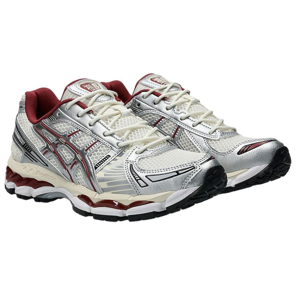 Asics Gel Kayano 12.1 Silver Red Unisex Sneakers 1203A759-102