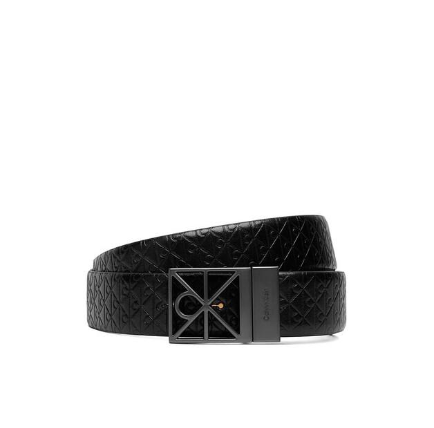 Ремень Calvin Klein Emblem Cutout W/ Aop 35mm Adj EU 85