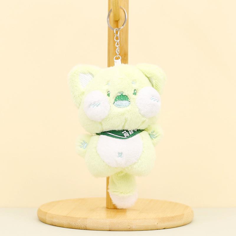 

Cute Plush Cat Keychain Adorable Accessory For Backpacks And Gifts StyleA