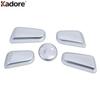 Car Seat Adjustment Switch Button Cover Trim For Hyundai Tucson 2015 2016 2017 2018   Carbon Fiber Interior Accessories