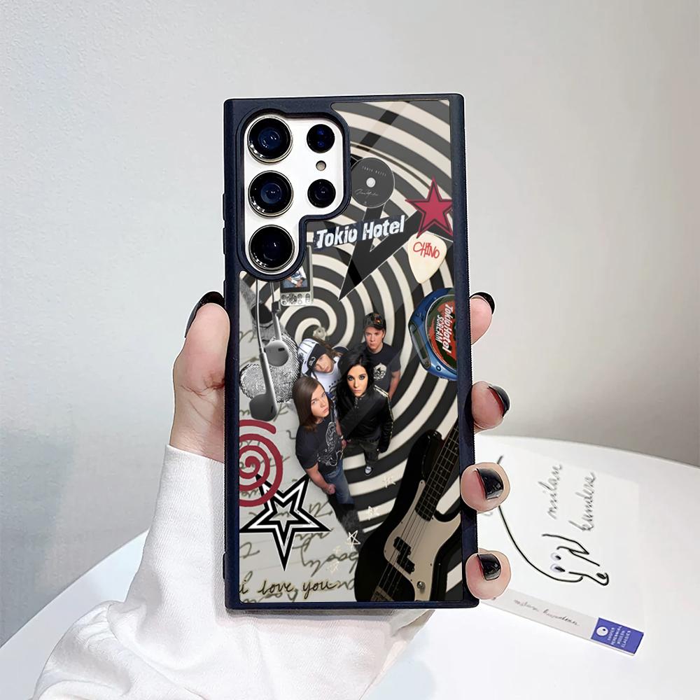 T-tokio Hotel Handyhülle Für Samsung Galaxy S26 S25 S24 S23 S22 S21 S20 FE Edge Pro Plus Ultra PC+TPU Hülle