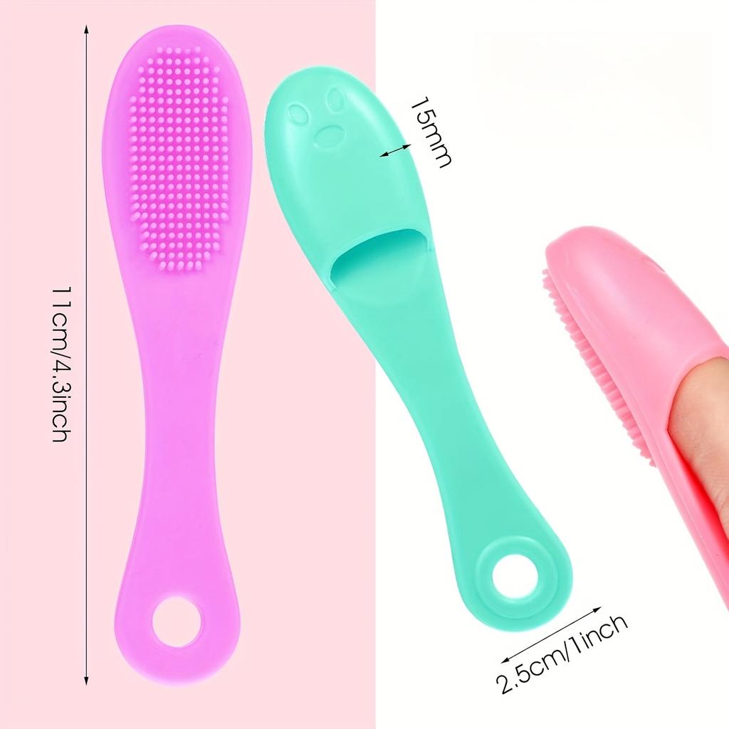 Silikonowa szczoteczka do nosa urządzenie do oczyszczania porów przenośne zaskórnika dwustronne szczotki do masażu uroda urządzenia do czyszczenia peeling do nosa