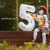 Little Bear First Birthday Party Decorations: Balloons, Cartoon Numbers & Photo Booth Props