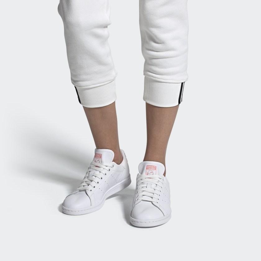Women's Sneakers Adidas Originals Stan Smith 'Cloud White Glow Pink' Women's