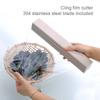 Cling Wrap Dispenser Stainless Steel Cutter Sturdy Durable Kitchen Gadget