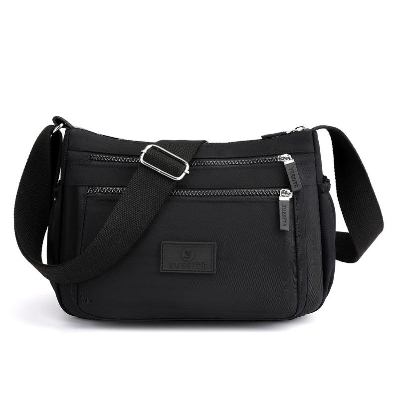 Lightweight Crossbody Bag Multi-Pocket Shoulder Bag Nylon Women's Bag