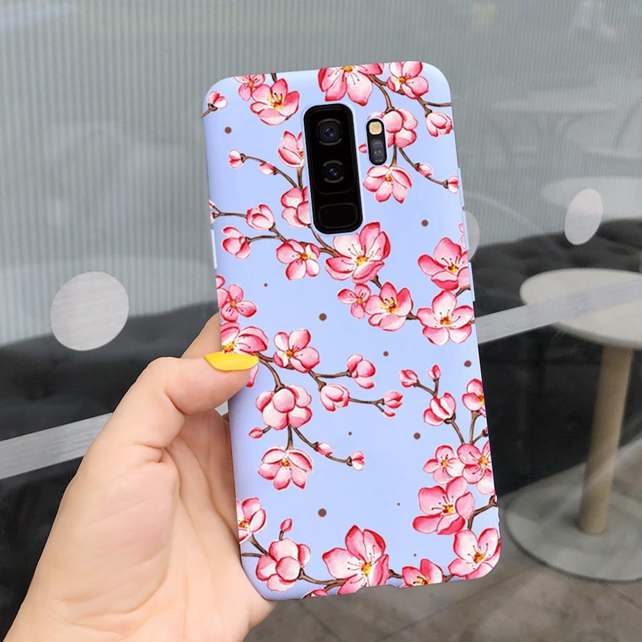 For Samsung Galaxy S9 S9+ Case Cute Fashion Cartoon Girls Cover Silicone Soft TPU Phone Case For Samsung S9 Plus S9+ Fundas Capa