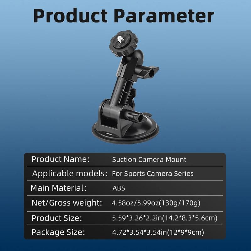 DJI OSMO Pocket 3 4 4 Pro Kamera Araç Montaj Adaptörü Vantuzlu Gimbal Kamera Araç Tutucu DJI OSMO Pocket 3 4 Aksesuarları İçin