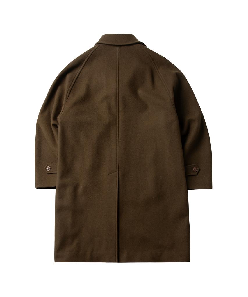 Dgre Kohl'S Balmacaan Coat Olive Brown