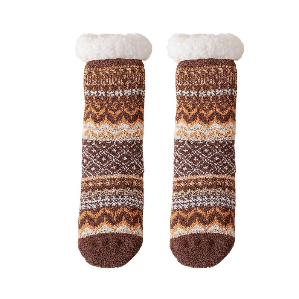 Berber Fleece Thermal Socks Thickened Slipper Socks New Floor Socks  Winter