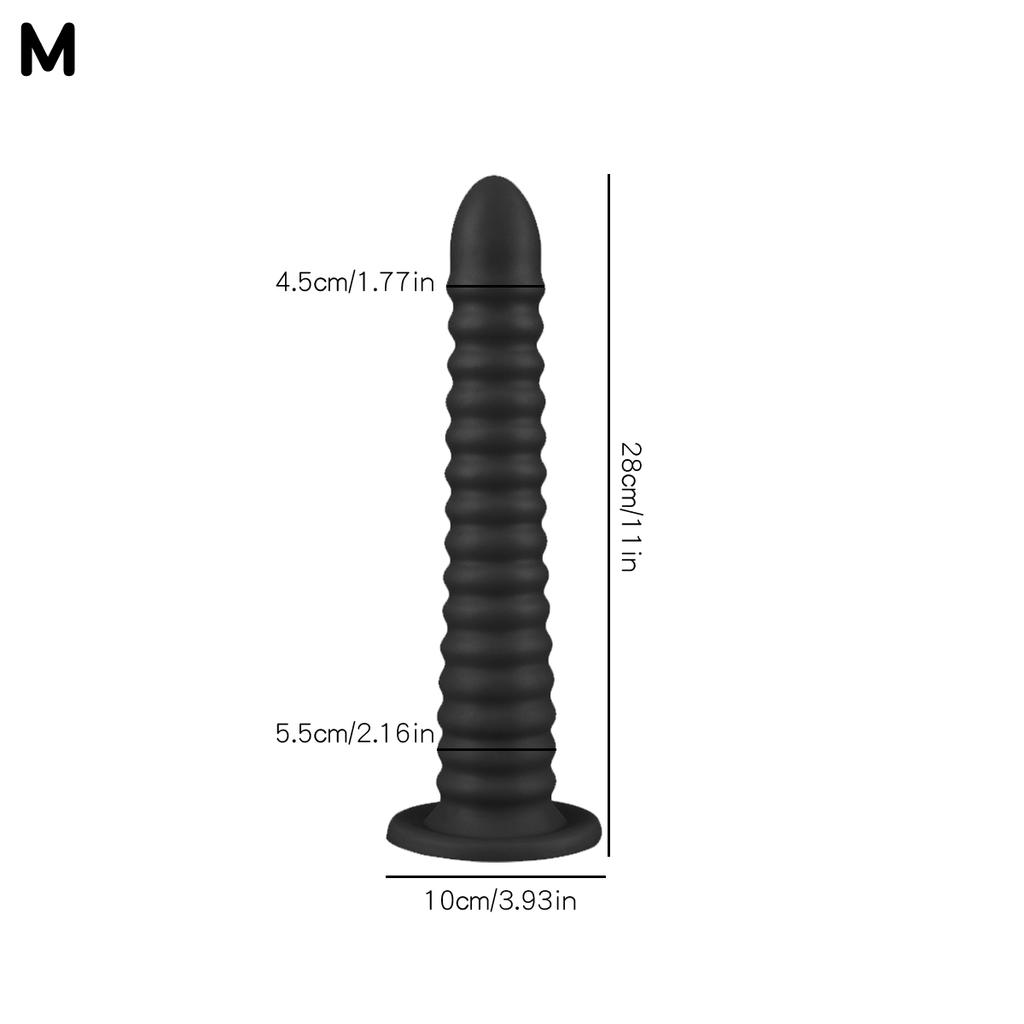 Liquid silicone anal plug oversized high-quality threaded anal plug female sex toy anal plug male homosexual toy
