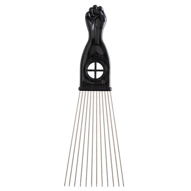 3Pcs S/M/L Steel Pin Hair Combs – Plastic Tail Comb for Slicked-Back, Pompadour & Salon Styling Tools