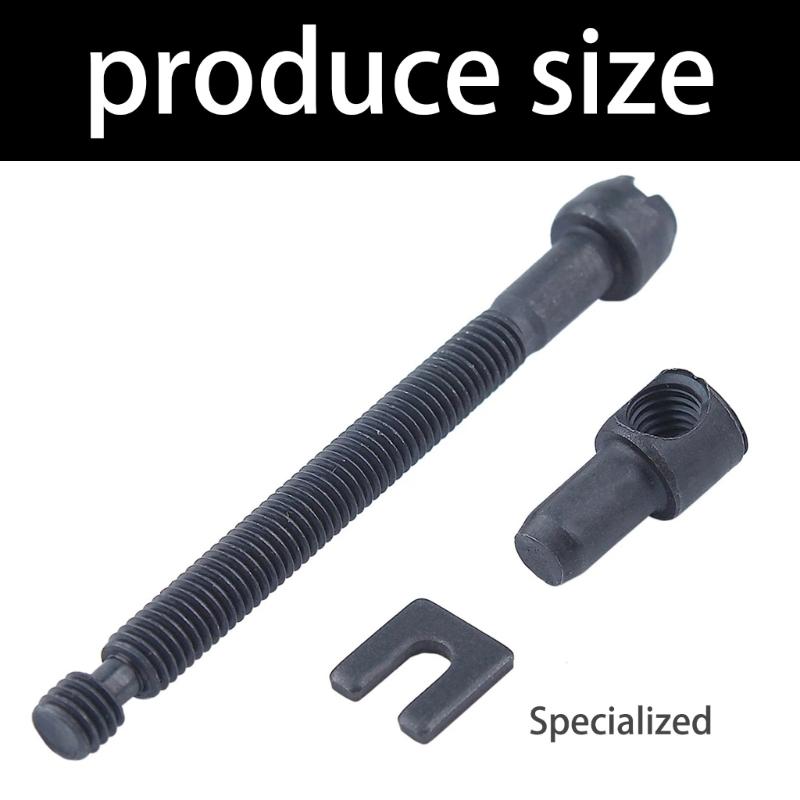 Durability Carbon Steel Tension Chain Adjusting Screw Compatible for 45CC 52CC 58CC Chainsaws Secure Chain Tightening
