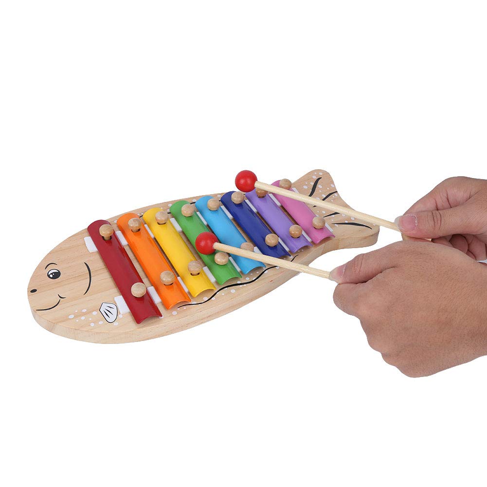 Wooden Fish Percussion Infant Musical Xylophone Toy Toy, Toy, Children's