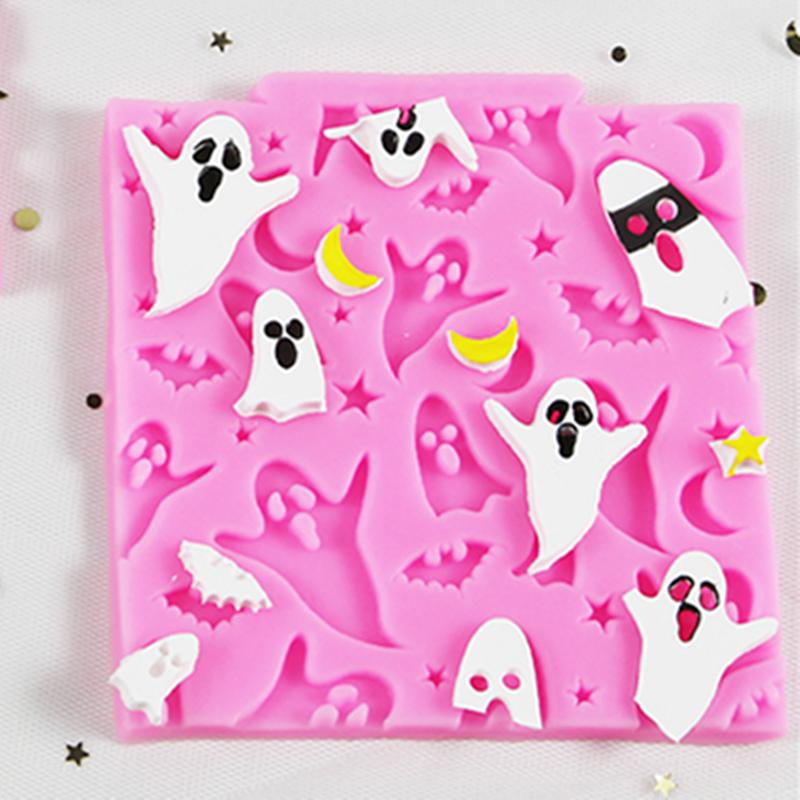 Animal Silicone Mold Rabbit Owl Pumpkin Shaped Fondant Cake Backware Baking Cooking Tools Sugar Cookie Jelly Pudding Decor