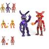 Lebendige 6 Stück Fnaf Five Nights At Freddy's Leuchtende Actionfiguren für Kinder
