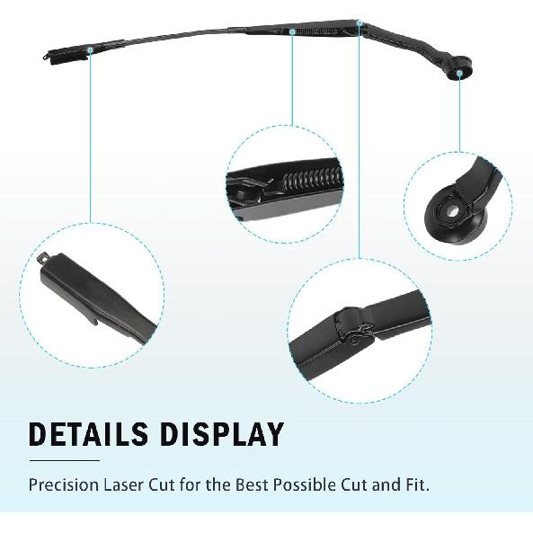 43513 Front Driver Side Windshield Wiper Arm Compatible with For-d Escape 2013-2019 Replace CJ5Z17527A CJ5Z17527B