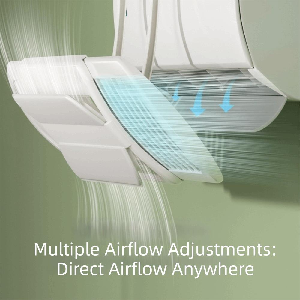 Adjustable Air Conditioning Guide Cover Hanging Wind Direction Baffle Wind Guide Cover  Office