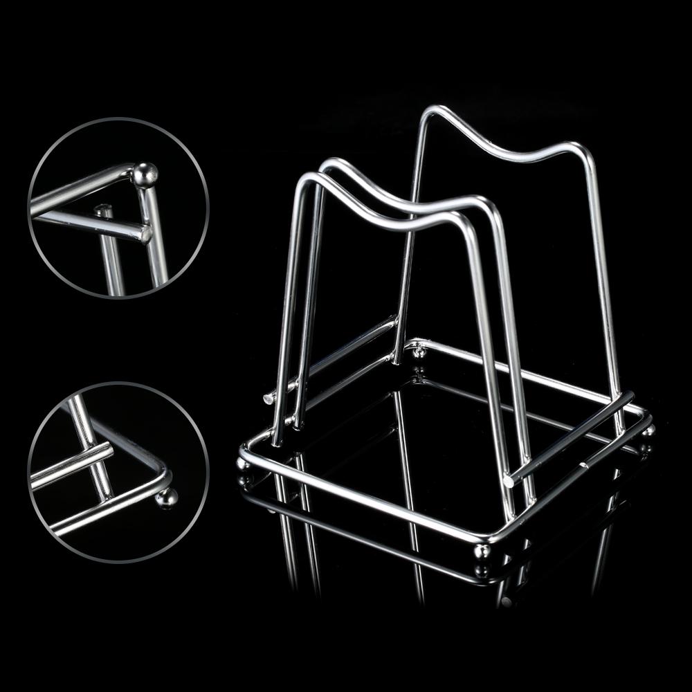 Stainless Steel Cutting Board Holder Chopping Board Stand Rack Kitchen Household Organizer