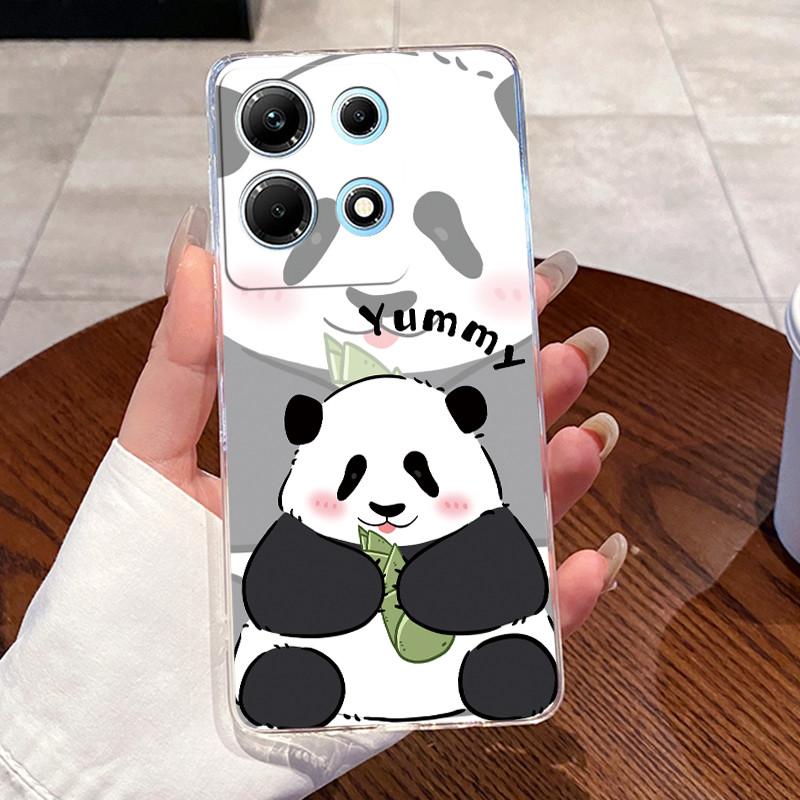 For Infinix Note 30 Case X6833B X6716B X6711 Note30 5G Lovely Cartoon Transparent Soft TPU Phone Case For Infinix Note 30 Cover