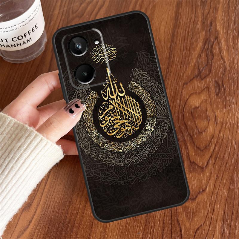 Arab Muslim Islamic For Realme 10 11 12 13 14 15 Pro Plus C65 C71 C75 C55 C63 C61 C53 C67 C35 GT6 GT7 Pro Case