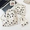 Embossed Cartoon Drawstring Bag - Dustproof Portable Cloth Organizer for Cosmetics