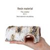 Reptile Resin Cave: Climbing & Sunning Platform for Geckos, Lizards, Snakes, Turtles, Fish, Shrimp. Perfect for Hiding & Landscaping.