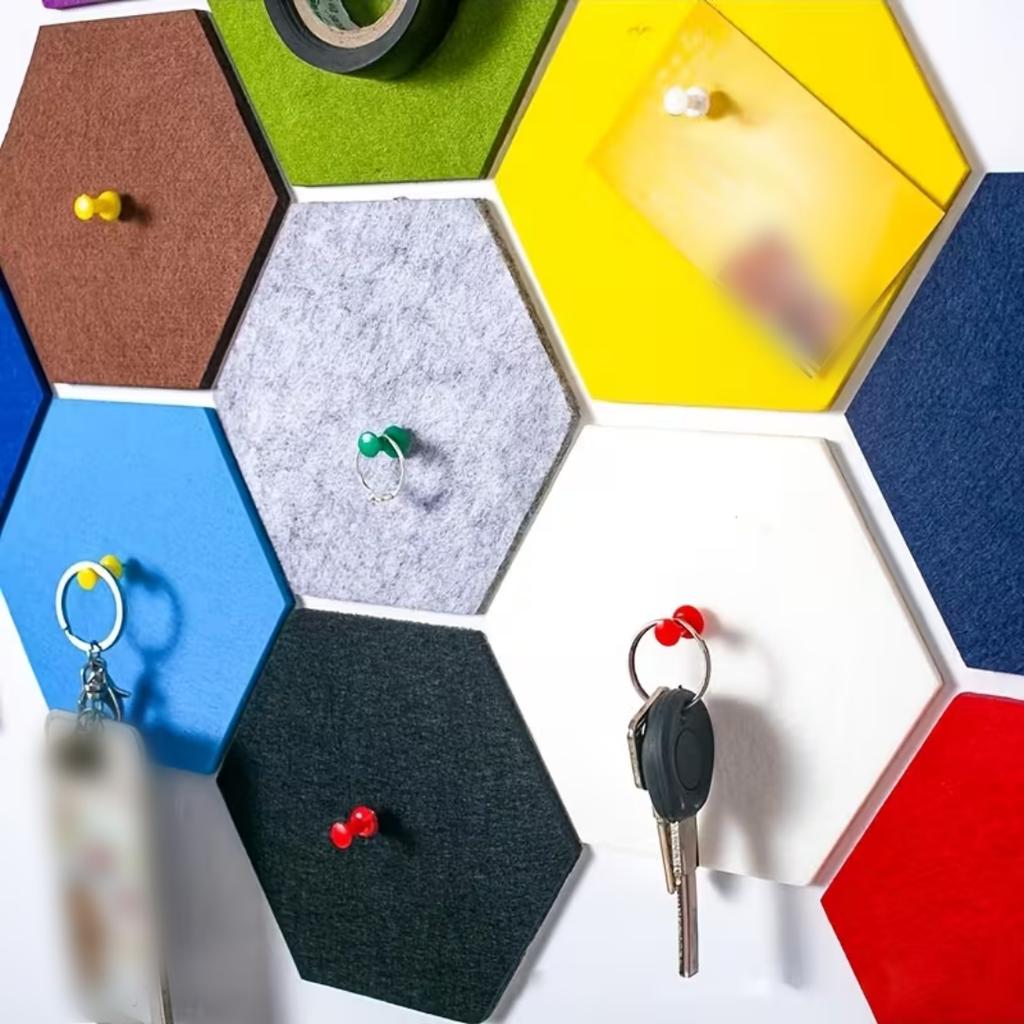 1/5pcs Thickened Felt Board Wall Decoration Irregular Shapes Aesthetics Stickers Household Photo Display Wallpaper Background