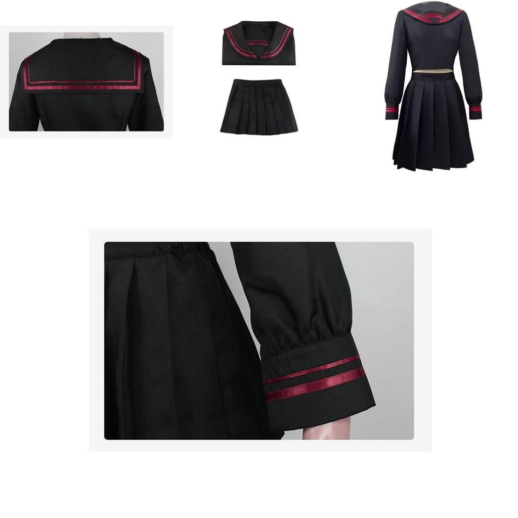 Stylish Tokyo Avengers Shiba Yuzuha Cosplay Costume Sailor Uniform Girls Elegant Skirt Suit
