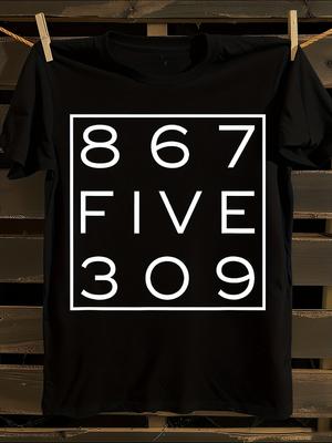 8675309 Nostalgic 80s TV Show T-shirt