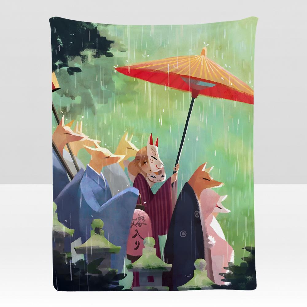 anime NBook Friends NNatsume Throw Soft Flannel Blanket for Bed Bedroom Sofa Picnic Throw Skinfriendly Breathable Gift Cover