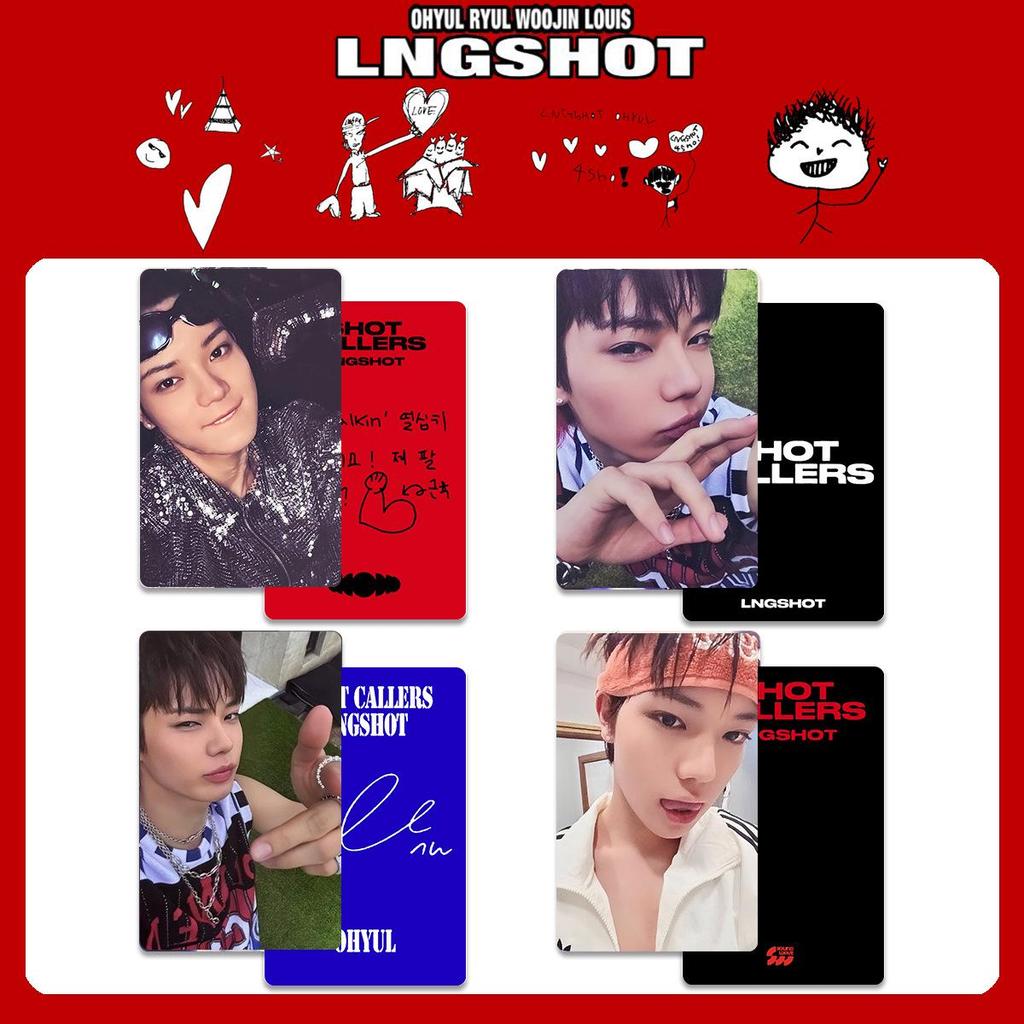 LNGSHOT Lobster Album Shot Callers Special Edition Photocards & Exclusive Cards Collection