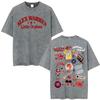 Alex Warren Little Orphan Alex Live Tour 2026 Graphic T Shirt Men's Clothing Vintage Washed T-shirts Casual O-Neck Loose T-shirt